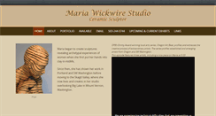 Desktop Screenshot of mariawickwire.com